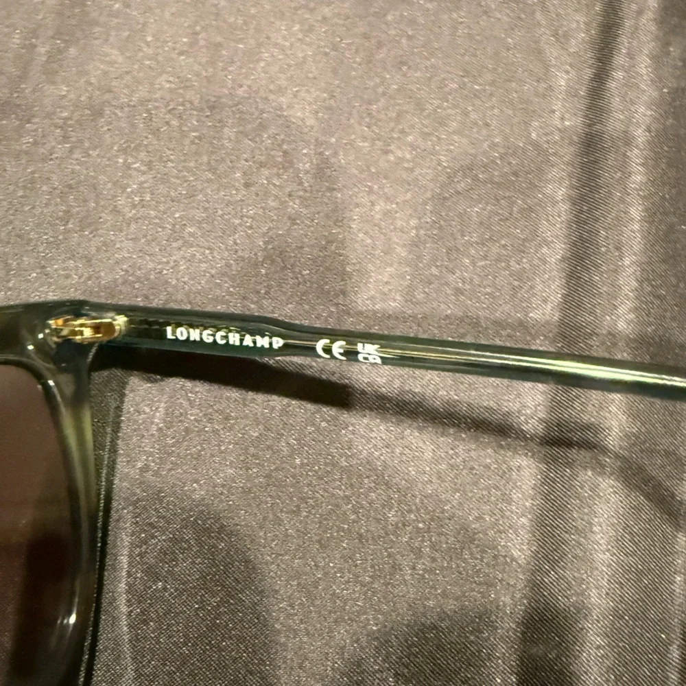 Longchamp Women's Sunglasses Green Acetate Cat Eye